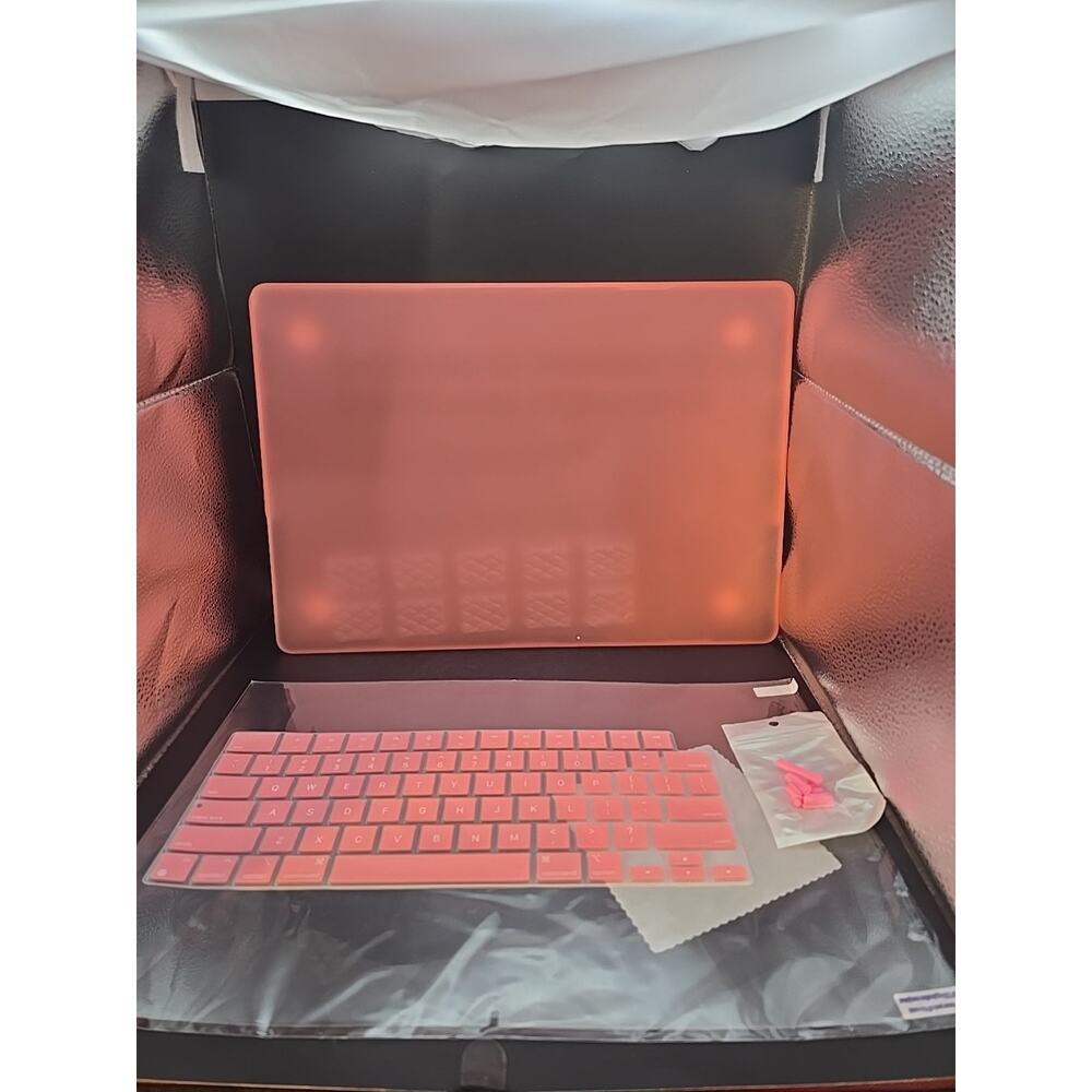 Cream‎ Matte Pink Hard Laptop Shell Case For Macbook Pro 16 14 inch